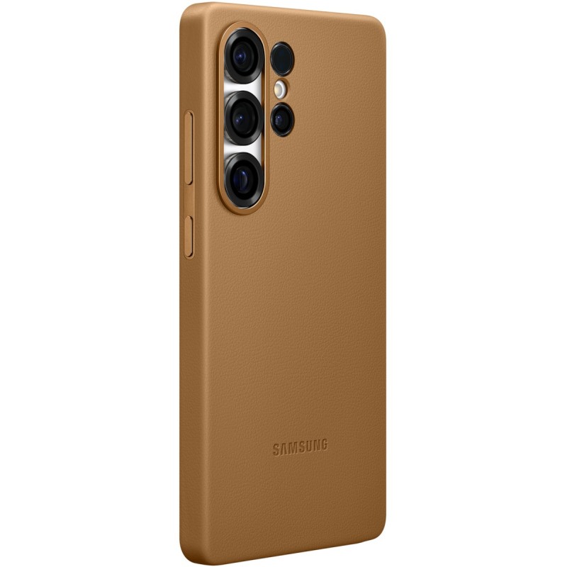 Buy Samsung Kindsuit Faux Leather Case - Galaxy S25 Ultra - Camel Brown, Slim Pr... in Cyprus, Nicosia, Limassol, Larnaka, Pafos