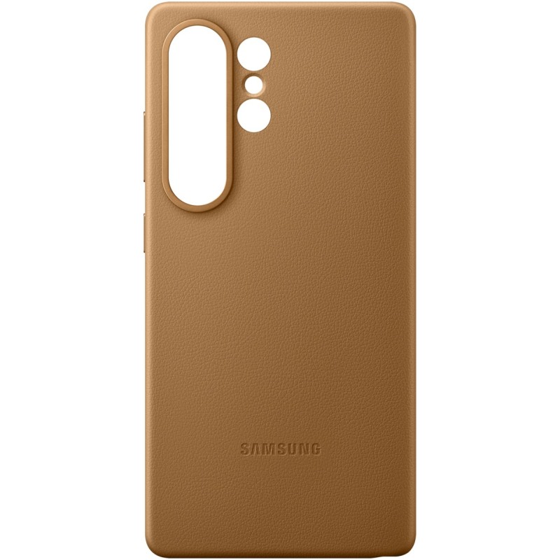 Buy Samsung Kindsuit Faux Leather Case - Galaxy S25 Ultra - Camel Brown, Slim Pr... in Cyprus, Nicosia, Limassol, Larnaka, Pafos