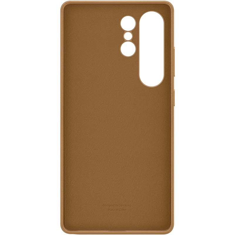 Buy Samsung Kindsuit Faux Leather Case - Galaxy S25 Ultra - Camel Brown, Slim Pr... in Cyprus, Nicosia, Limassol, Larnaka, Pafos