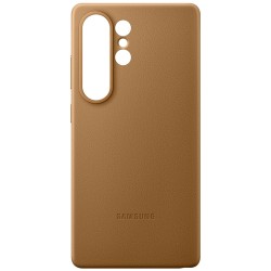 Buy Samsung Kindsuit Faux Leather Case - Galaxy S25 Ultra - Camel Brown, Slim Pr... in Cyprus, Nicosia, Limassol, Larnaka, Pafos
