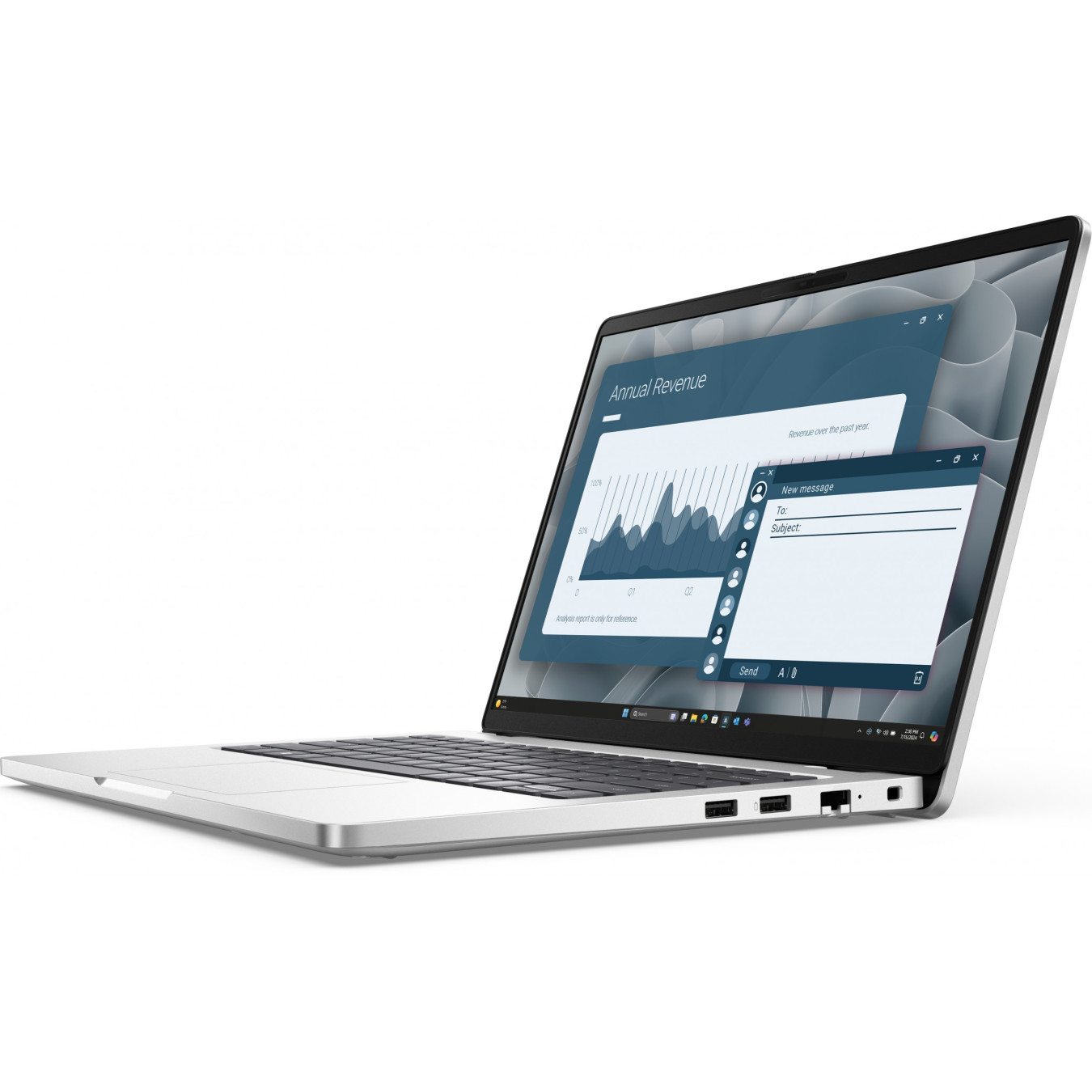 DELL Pro 14 PC14255 AMD Ryzen AI 7 350 35.56cm 14Zoll FHD+ 16GB 512GB SSD WLAN Backlit Kb W11P 1Y Basic Onsite