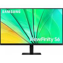 Samsung ViewFinity S6 S32D600EAU - 32" QHD IPS 100Hz Monitor, HDR10, 5ms, 350 cd/m², Black, VESA 100x100