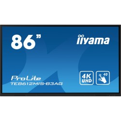 Buy iiyama ProLite TE8612MIS-B3AG - 86" 4K UHD Interactive Touchscreen, VA, Andr... in Cyprus, Nicosia, Limassol, Larnaka, Pafos