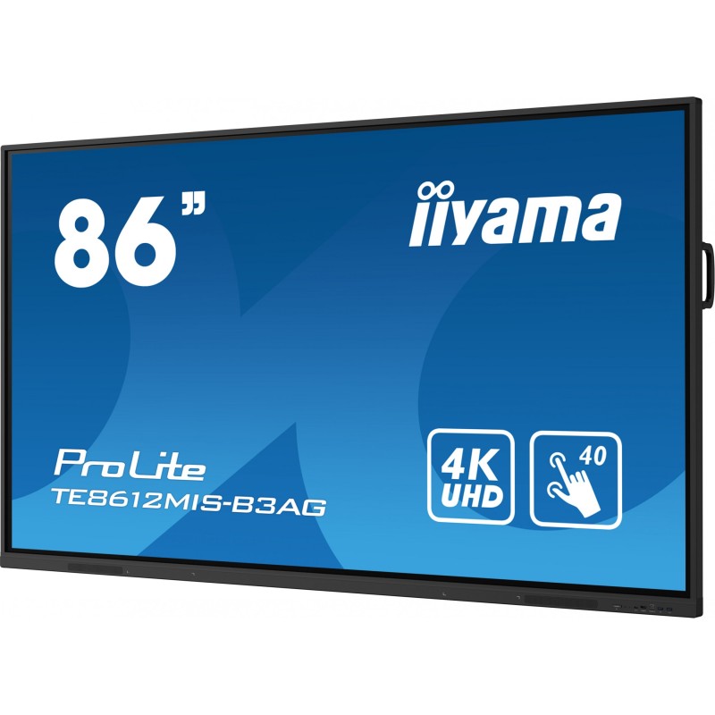 Buy iiyama ProLite TE8612MIS-B3AG - 86" 4K UHD Interactive Touchscreen, VA, Andr... in Cyprus, Nicosia, Limassol, Larnaka, Pafos