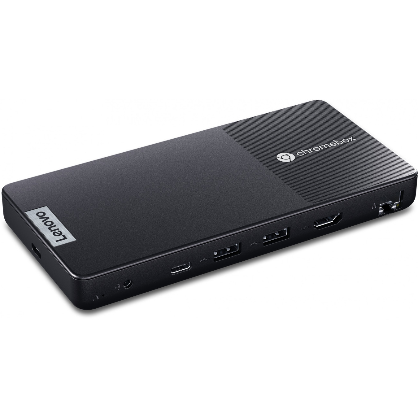 Lenovo Chromebox Micro - N4500 - Black, 8GB LPDDR4x, 32GB eMMC, Intel Celeron 1.1–2.8GHz, Wi-Fi 6, ChromeOS