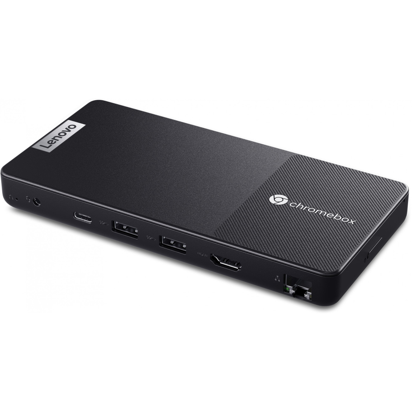 Lenovo Chromebox Micro - N4500 - Black, 8GB LPDDR4x, 32GB eMMC, Intel Celeron 1.1–2.8GHz, Wi-Fi 6, ChromeOS