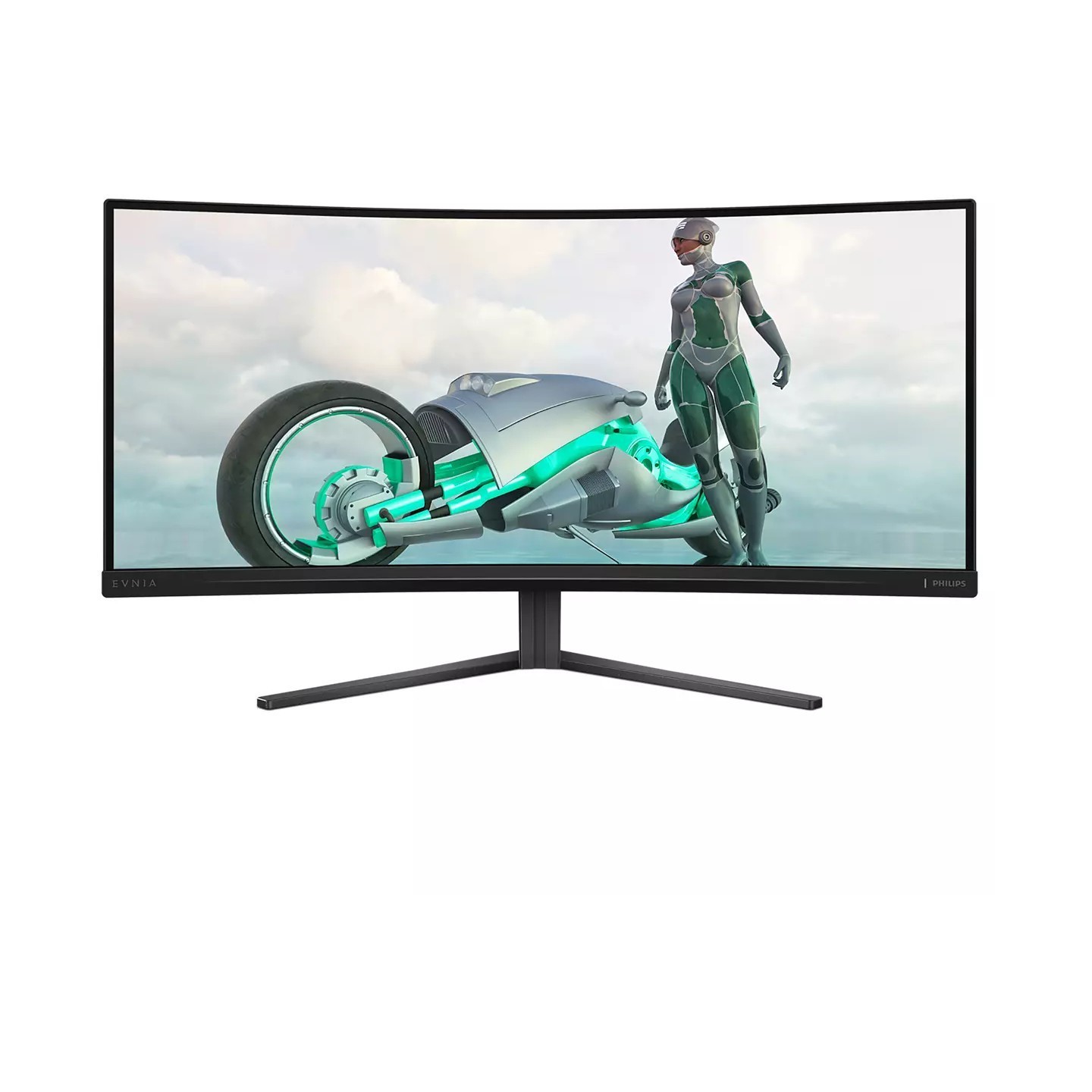 Philips Evnia 34M2C3500L 34" UWQHD 3440x1440 180Hz 1ms Curved VA (Boxed) — Buy in Cyprus with Fast Delivery