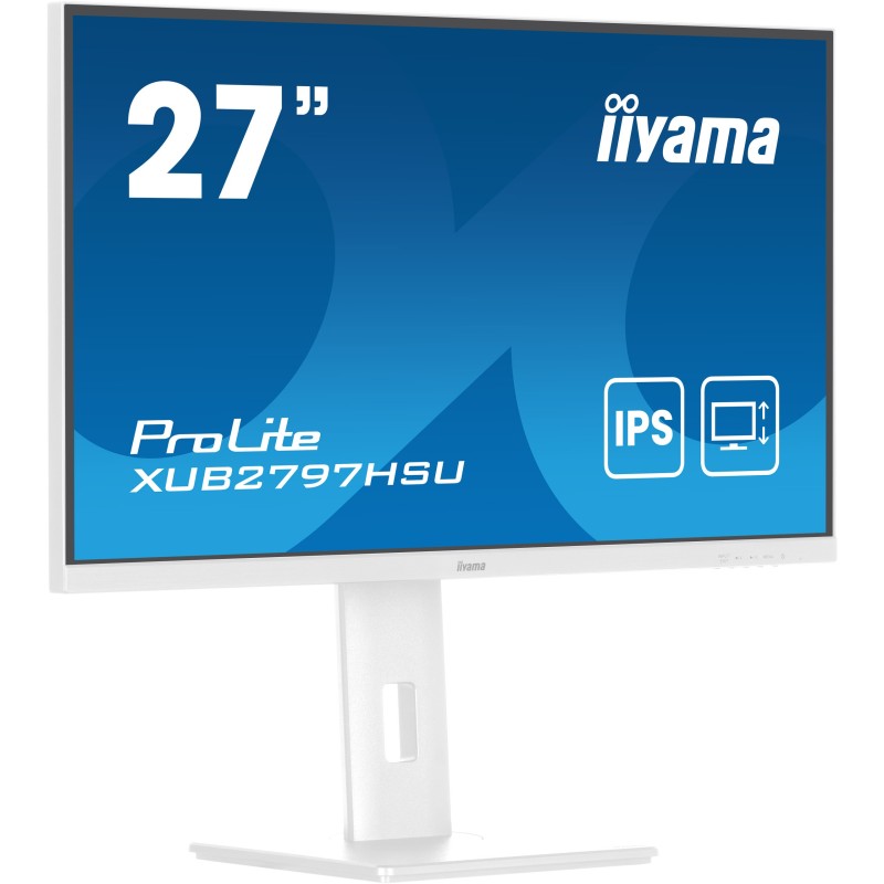 Buy iiyama ProLite XUB2797HSU-W2 - 27-inch IPS Full HD 1920x1080 100Hz 1ms Heigh... in Cyprus, Nicosia, Limassol, Larnaka, Pafos