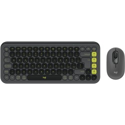 Buy Logitech POP Icon Combo - Graphite - Wireless Bluetooth Mini QWERTY Keyboard... in Cyprus, Nicosia, Limassol, Larnaka, Pafos