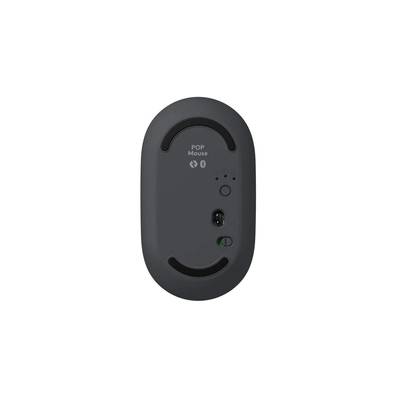 Logitech POP Icon Combo - Graphite - Wireless Bluetooth Mini QWERTY Keyboard (Italian) & Ambidextrous Mouse