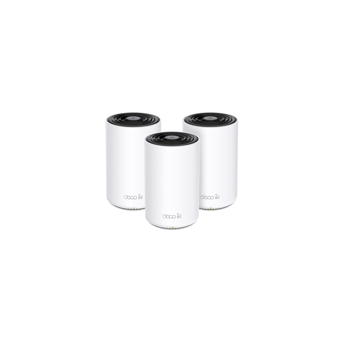 TP-Link Deco X75 AXE5400 Mesh Wi-Fi 6E System - 3-Pack - White, Tri-band, 1.7 GHz Quad-Core CPU