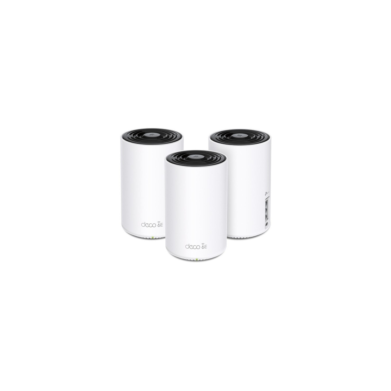 TP-Link Deco X75 AXE5400 Mesh Wi-Fi 6E System - 3-Pack - White, Tri-band, 1.7 GHz Quad-Core CPU