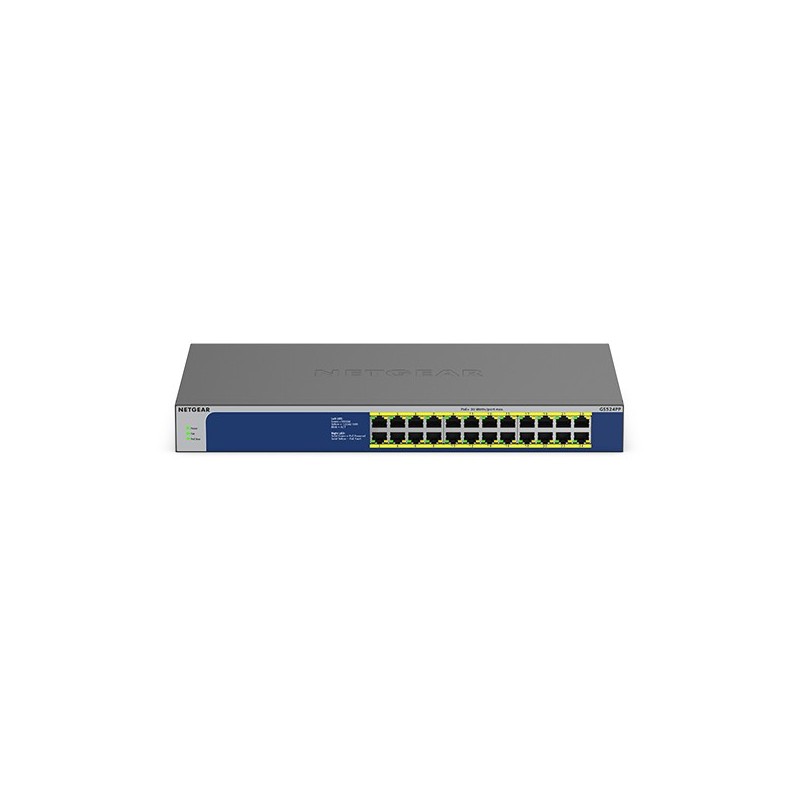 Buy NETGEAR GS524PP - 24-Port Gigabit Unmanaged PoE+ Switch - Grey Metal, 24x Po... in Cyprus, Nicosia, Limassol, Larnaka, Pafos