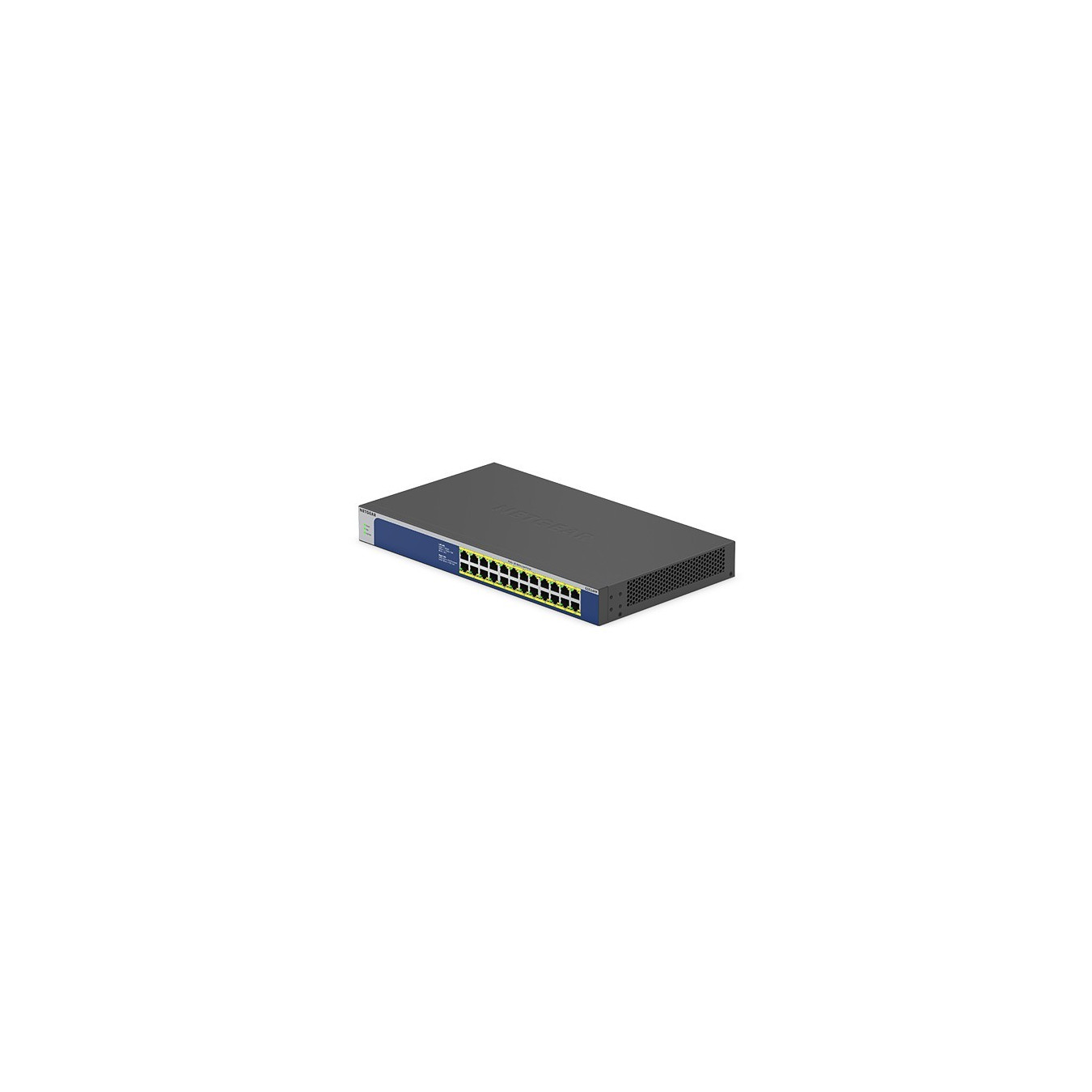 NETGEAR GS524PP - 24-Port Gigabit Unmanaged PoE+ Switch - Grey Metal, 24x PoE+ (30W/port), 300W Budget, Rackmount