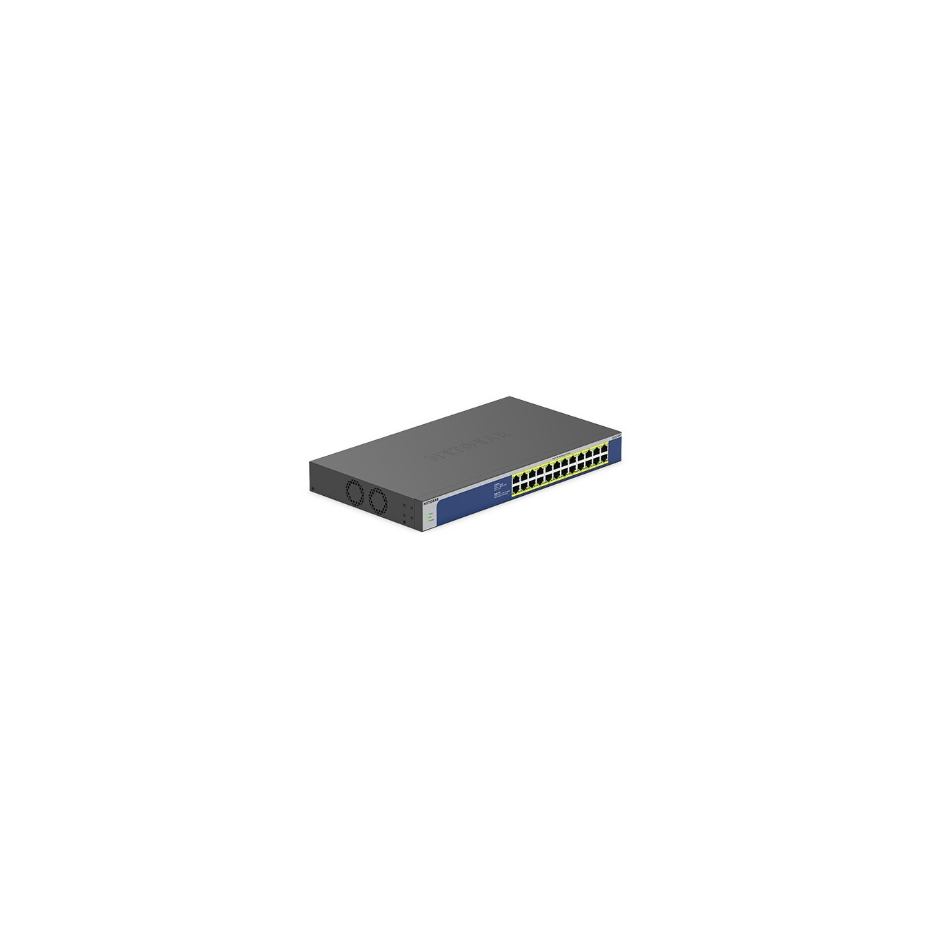 NETGEAR GS524PP - 24-Port Gigabit Unmanaged PoE+ Switch - Grey Metal, 24x PoE+ (30W/port), 300W Budget, Rackmount