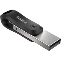 SanDisk iXpand Go 256GB - SDIX60N-256G-GN6NE - USB 3.2 Gen1 (3.1), Lightning, Grey/Silver — Buy in Cyprus with Fast Delivery