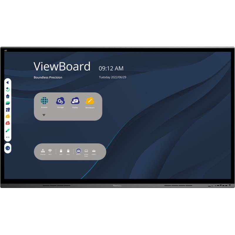Buy ViewSonic IFP7562 - 75" 4K Interactive Flat Panel - Android SoC 4x ARM Corte... in Cyprus, Nicosia, Limassol, Larnaka, Pafos