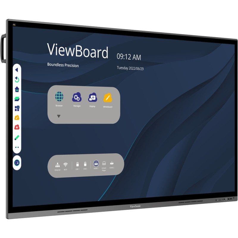 Buy ViewSonic IFP7562 - 75" 4K Interactive Flat Panel - Android SoC 4x ARM Corte... in Cyprus, Nicosia, Limassol, Larnaka, Pafos