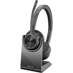 Poly Voyager 4320 USB-C Headset with BT700 Dongle - Wireless Binaural On-Ear (Boxed) — Buy in Cyprus with Fast Delivery