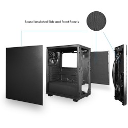Buy Chieftec Elox AS-01B-OP - Full Tower Case - Black, ATX/mATX/Mini-ITX, 320mm ... in Cyprus, Nicosia, Limassol, Larnaka, Pafos