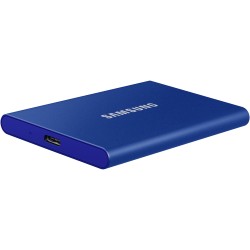 Buy Samsung Portable SSD T7 - 1TB - Blue, USB-C (USB 3.2 Gen2), 1050 MB/s, AES-256 in Cyprus, Nicosia, Limassol, Larnaka, Pafos