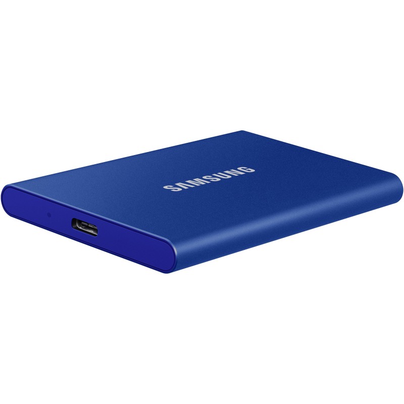 Buy Samsung Portable SSD T7 - 1TB - Blue, USB-C (USB 3.2 Gen2), 1050 MB/s, AES-256 in Cyprus, Nicosia, Limassol, Larnaka, Pafos