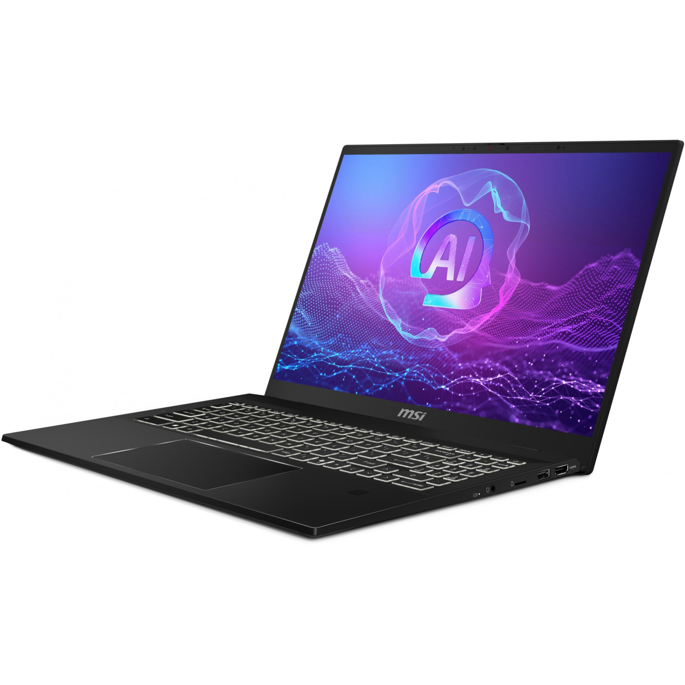 MSI Summit A16 AI+ - A3HMTG-035 - Black, 16" QHD+ 2560x1600, AMD Ryzen AI 9 (2.0–5.0GHz), 32GB LPDDR5, 1TB SSD, Win11 Pro