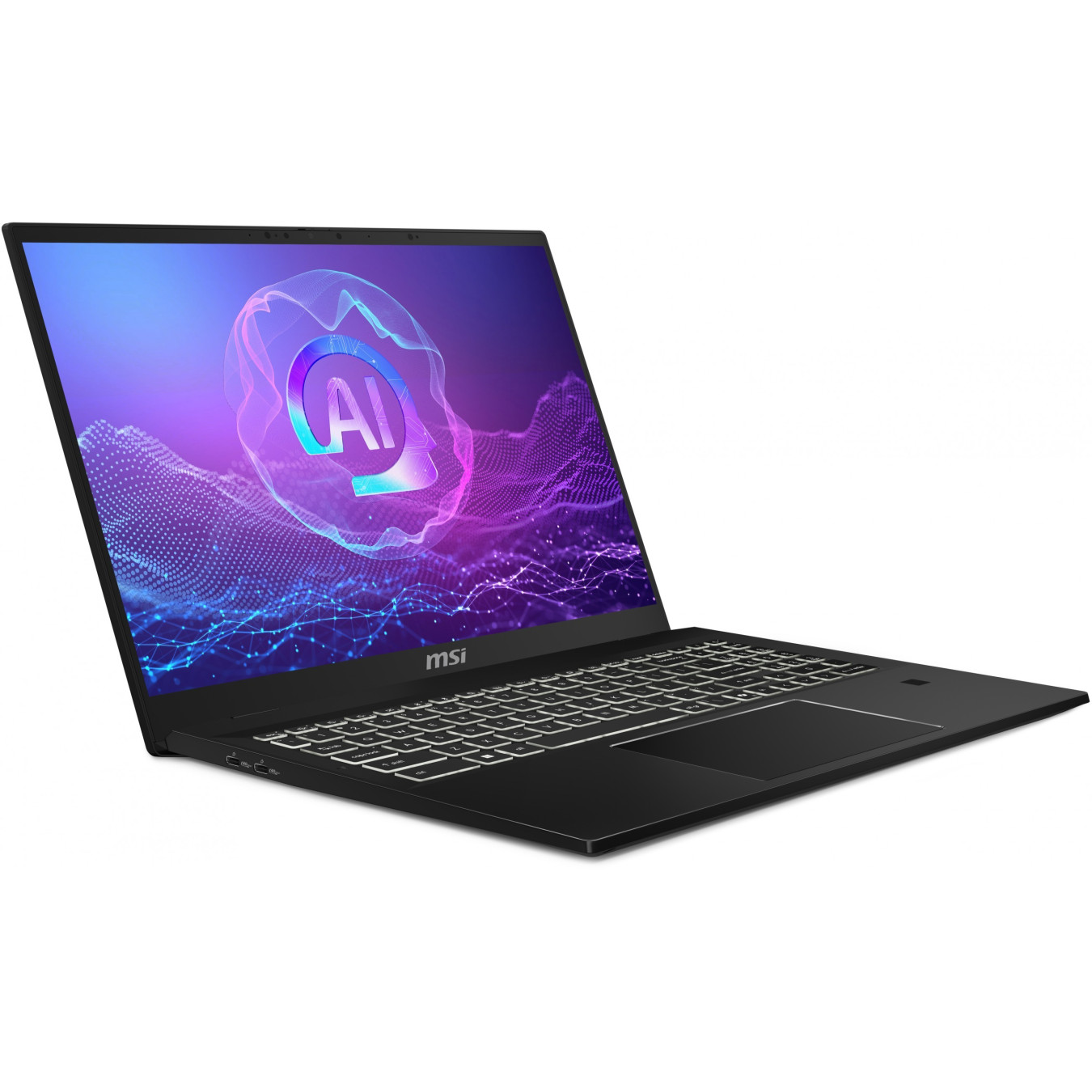 MSI Summit A16 AI+ - A3HMTG-035 - Black, 16" QHD+ 2560x1600, AMD Ryzen AI 9 (2.0–5.0GHz), 32GB LPDDR5, 1TB SSD, Win11 Pro