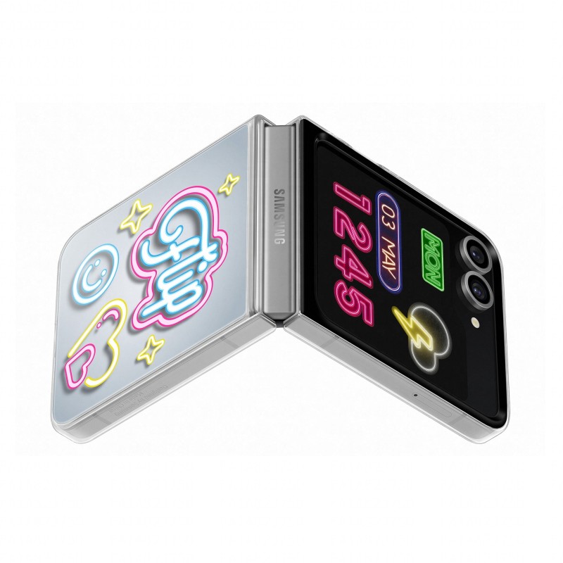 Buy Samsung Clear Flipsuit Case - EF-ZF741CTEGWW - Transparent Cover for Galaxy ... in Cyprus, Nicosia, Limassol, Larnaka, Pafos