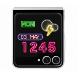 Buy Samsung Clear Flipsuit Case - EF-ZF741CTEGWW - Transparent Cover for Galaxy ... in Cyprus, Nicosia, Limassol, Larnaka, Pafos