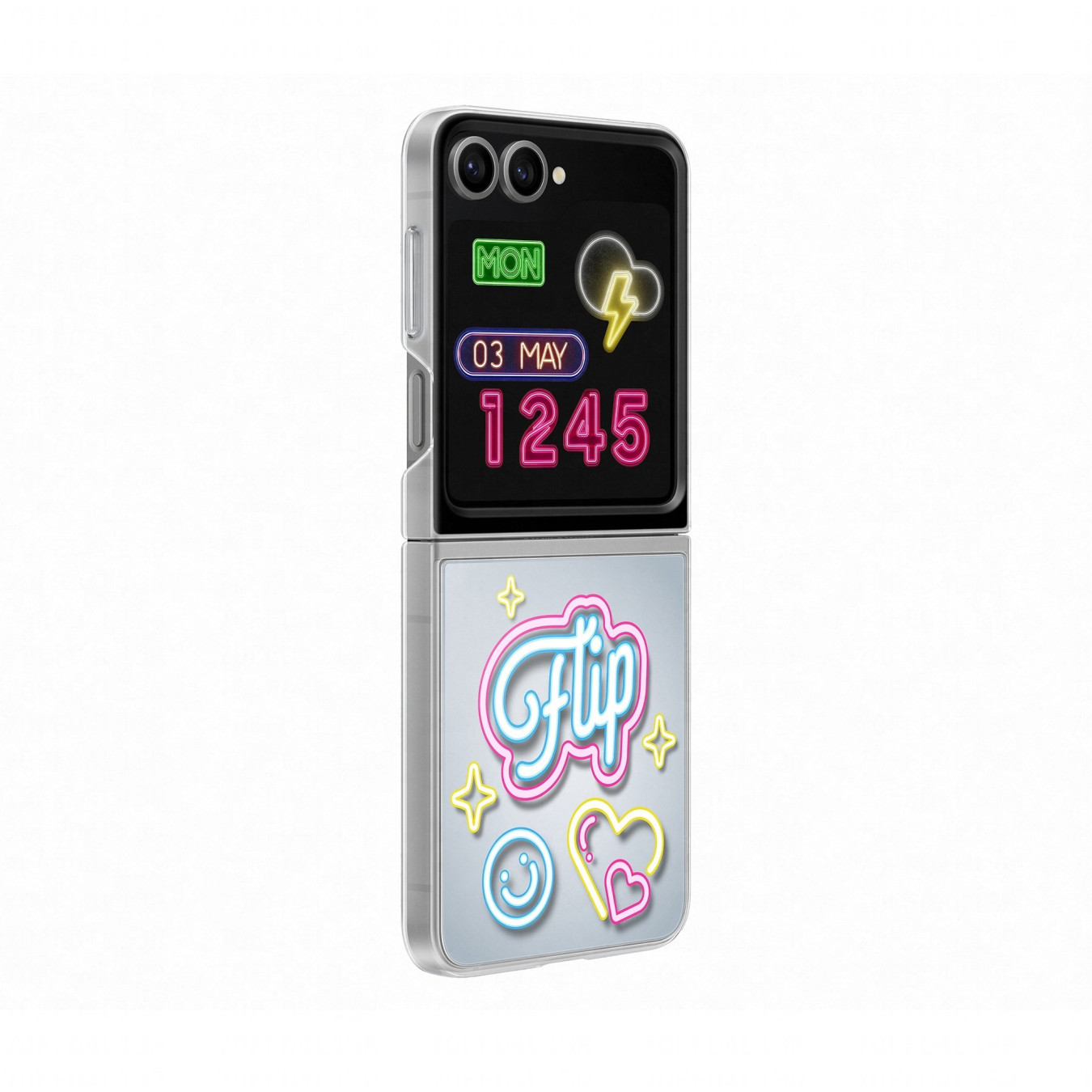 Samsung Clear Flipsuit Case - EF-ZF741CTEGWW - Transparent Cover for Galaxy Z Flip6 (6.7-inch)