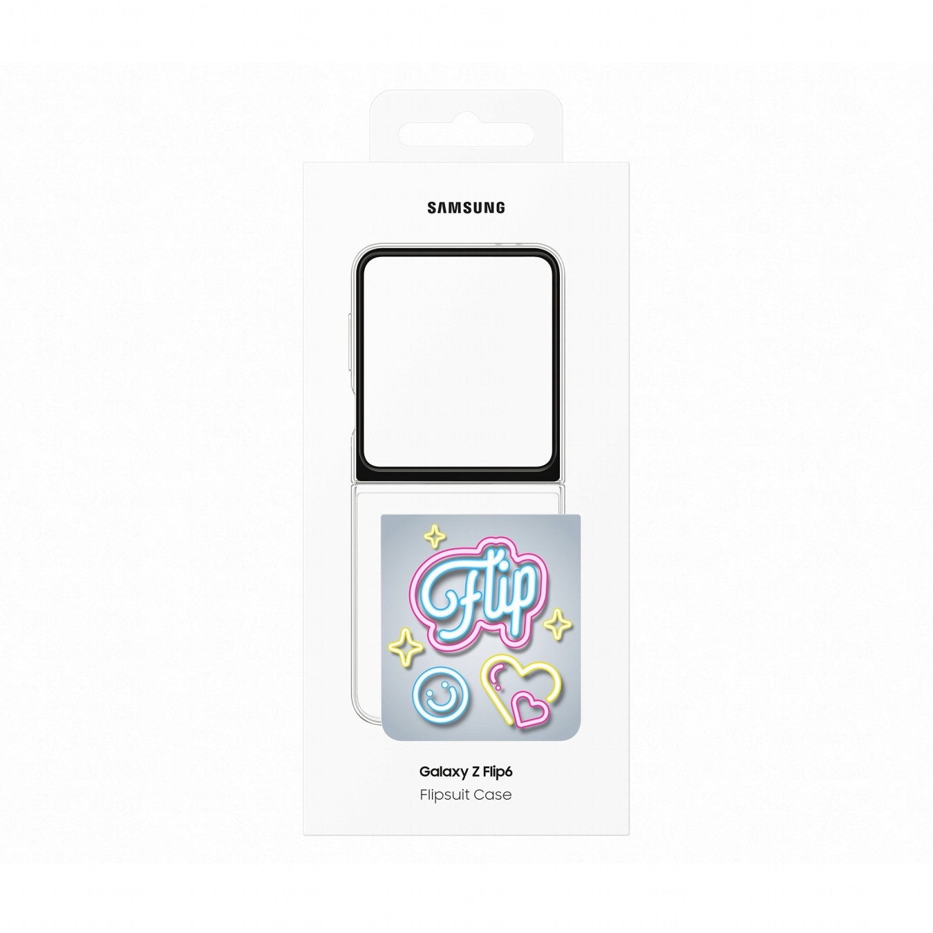 Samsung Clear Flipsuit Case - EF-ZF741CTEGWW - Transparent Cover for Galaxy Z Flip6 (6.7-inch)