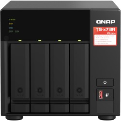 Buy QNAP TS-473A NAS + QSW-1105-ST Switch - 4-bay Black, 8GB DDR4, AMD Ryzen V15... in Cyprus, Nicosia, Limassol, Larnaka, Pafos