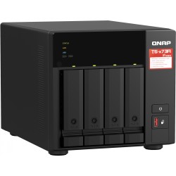 Buy QNAP TS-473A NAS + QSW-1105-ST Switch - 4-bay Black, 8GB DDR4, AMD Ryzen V15... in Cyprus, Nicosia, Limassol, Larnaka, Pafos