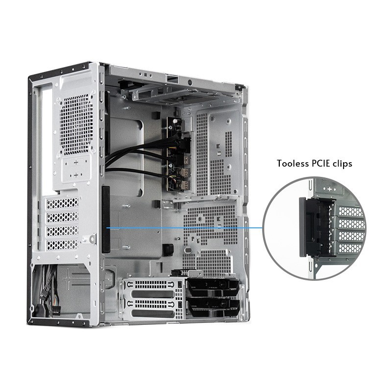 Buy Chieftec Gamer UNI Series Midi Tower - BS-20B-OP - Black, microATX/Mini-ITX,... in Cyprus, Nicosia, Limassol, Larnaka, Pafos