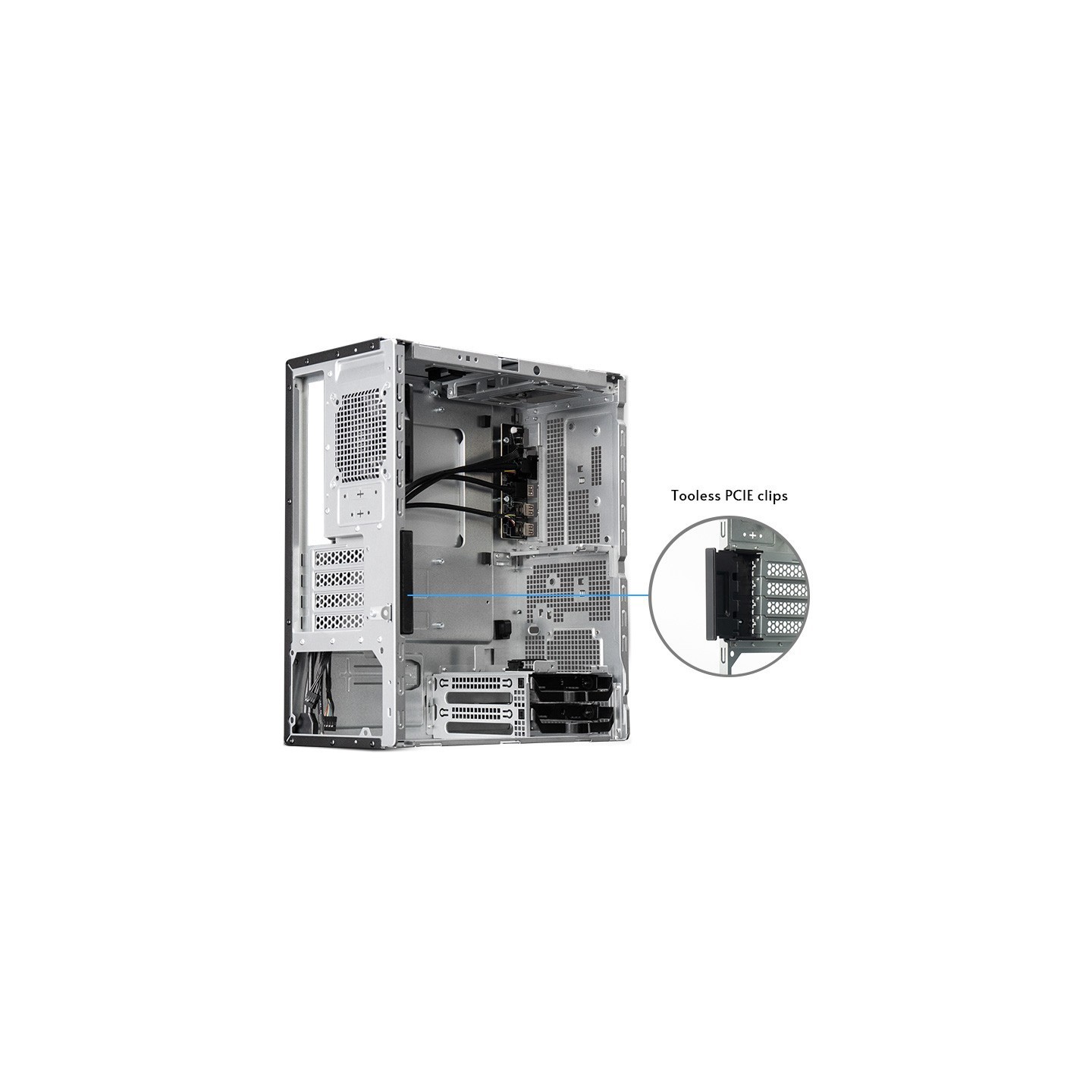 Chieftec UNI BS-20B-OP Black Mini Tower mATX/ITX USB-C Gen2 (Boxed) — Buy in Cyprus with Fast Delivery