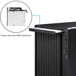 Chieftec UNI BS-20B-OP Black Mini Tower mATX/ITX USB-C Gen2 (Boxed) — Buy in Cyprus with Fast Delivery