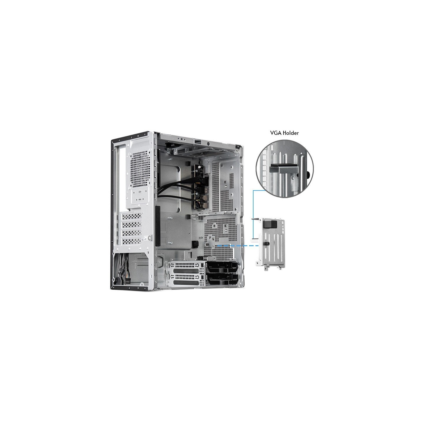 Chieftec UNI BS-20B-OP Black Mini Tower mATX/ITX USB-C Gen2 (Boxed) — Buy in Cyprus with Fast Delivery