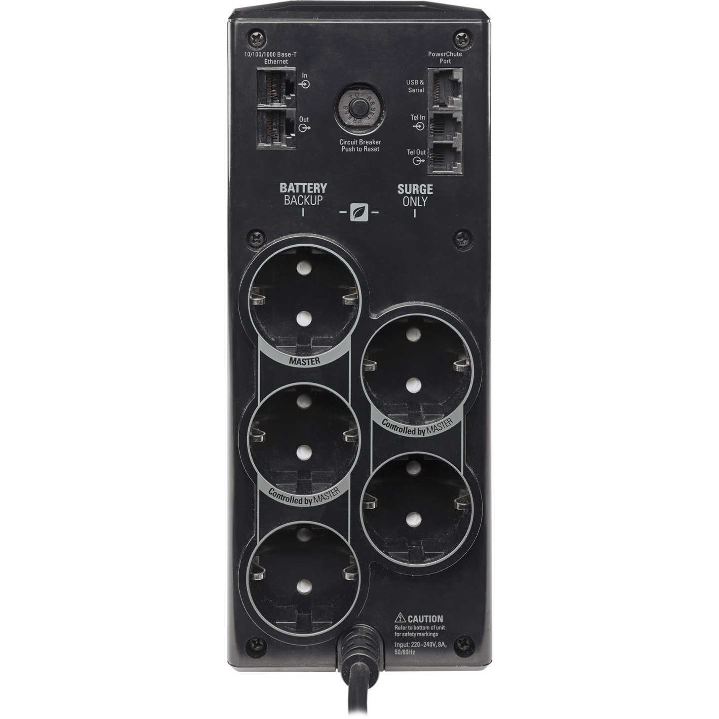 APC Back-UPS Pro 900 - BR900G-GR - 900VA (540W) Line-Interactive UPS, Black, LCD, 5× Schuko