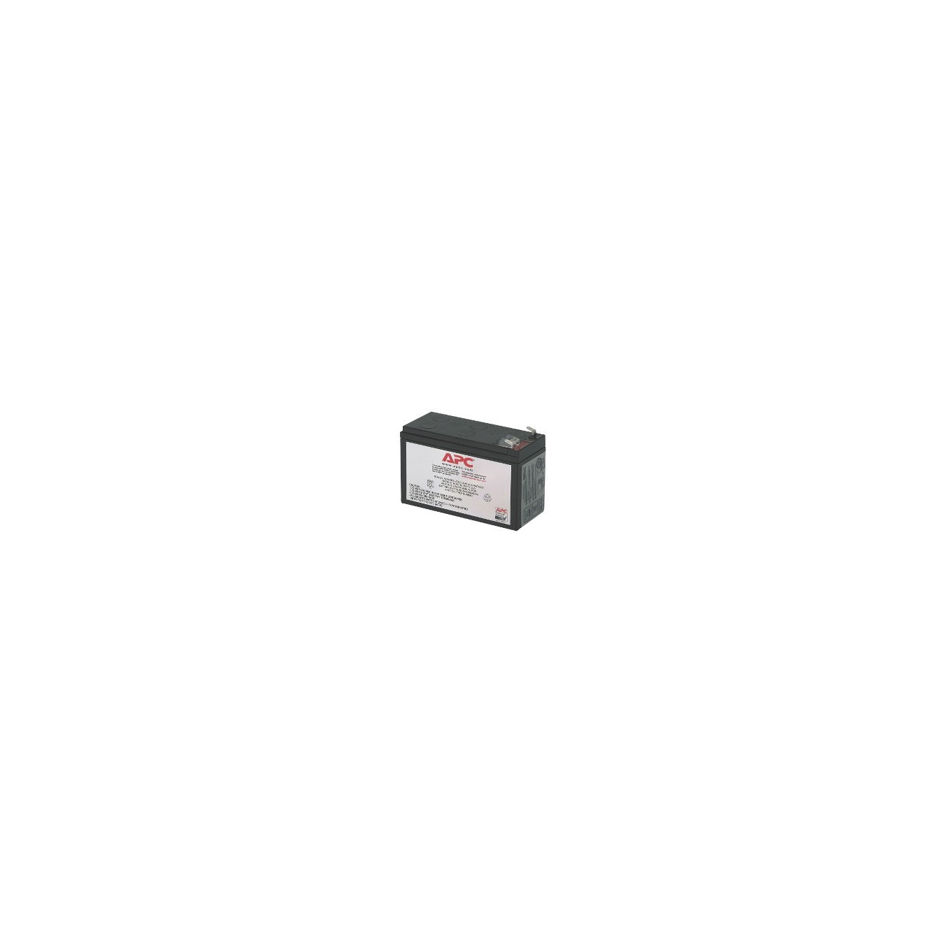 APC Replacement Battery Cartridge RBC106 - Black VRLA Sealed Lead-Acid Battery, 2.5 kg — Buy in Cyprus with Fast Delivery