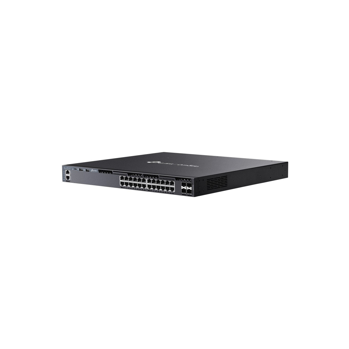 TP-Link Omada Switch - SG6428XHP - 24-Port Gigabit PoE+ with 4x10G SFP+, L3 Managed, 1U, Black