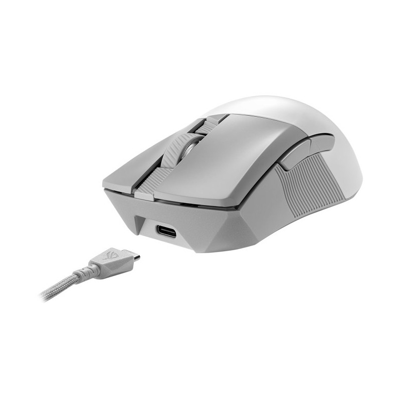 Buy ASUS ROG Gladius III Wireless Aimpoint WT - White - Right-Hand, 36,000 DPI, ... in Cyprus, Nicosia, Limassol, Larnaka, Pafos