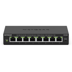 Buy NETGEAR GS308E-400EUS - 8-Port Gigabit Managed L2/L3 Switch, Black, DC 12V in Cyprus, Nicosia, Limassol, Larnaka, Pafos