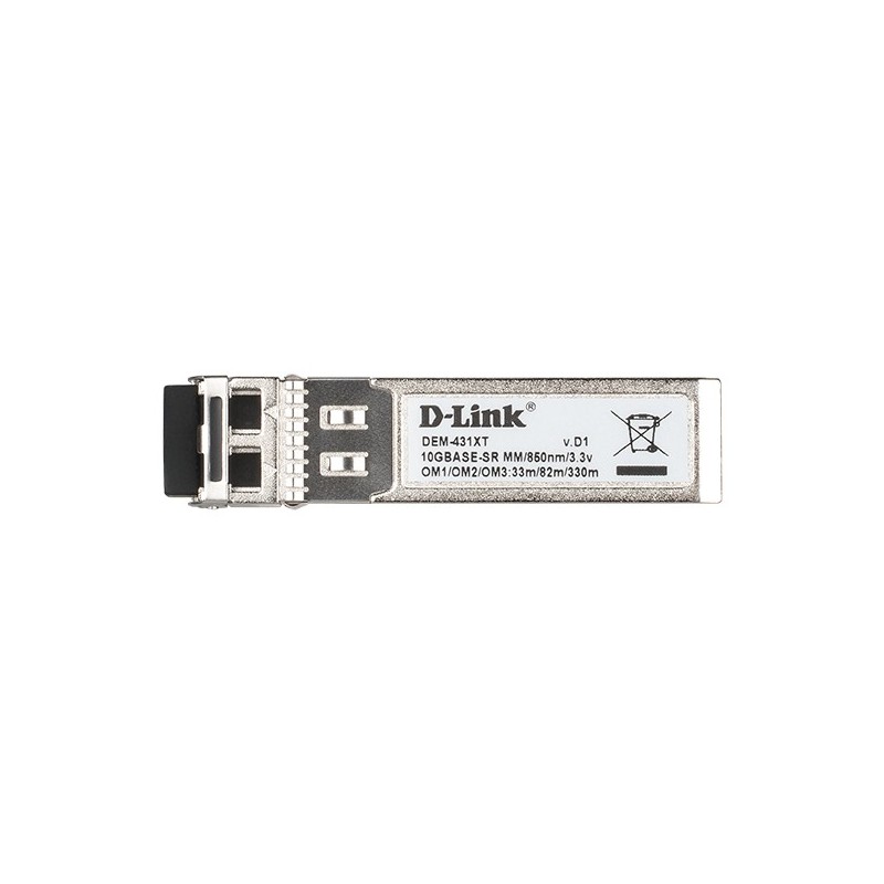 Buy D-Link DEM-431XT - 10G SFP+ SR Transceiver (LC Duplex, Multimode, 850nm, 550... in Cyprus, Nicosia, Limassol, Larnaka, Pafos