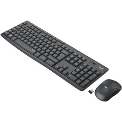 Buy Logitech MK295 Silent Wireless Combo - Graphite, AZERTY Full-size Keyboard &... in Cyprus, Nicosia, Limassol, Larnaka, Pafos
