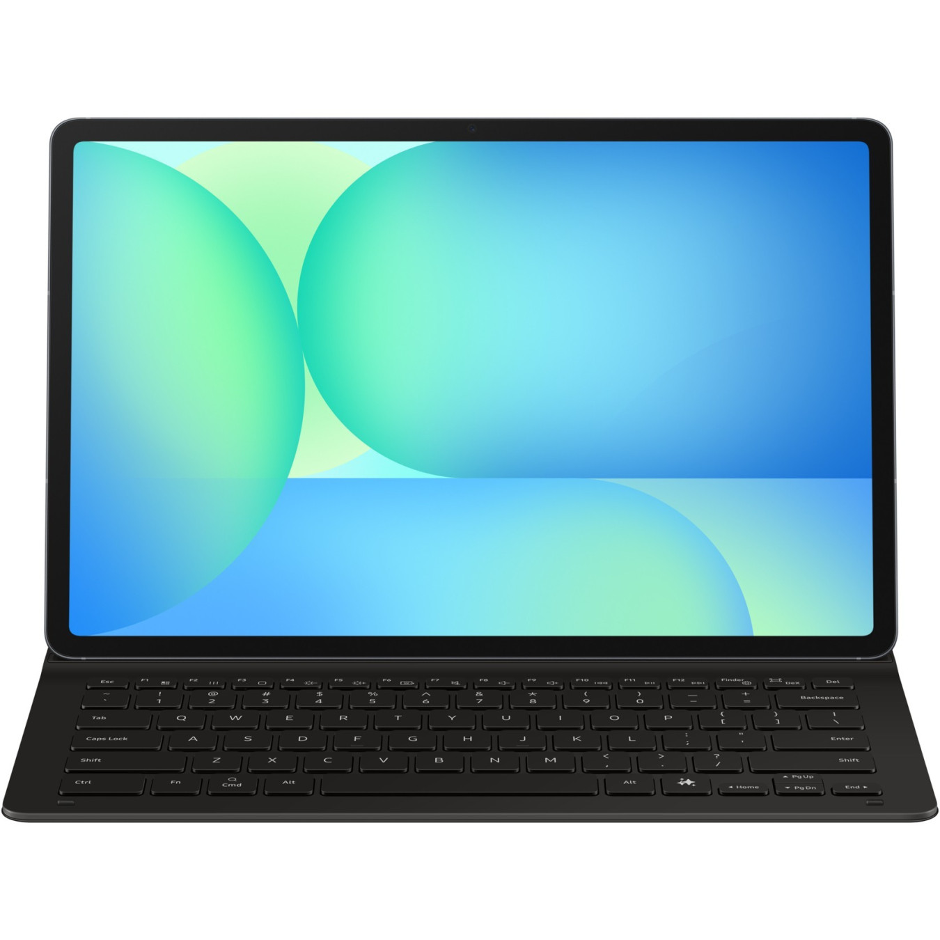 Samsung Book Cover Keyboard Slim - EF-DX620 - Galaxy Tab S10 FE+ Compatible, QWERTZ German, Black