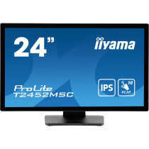 iiyama ProLite T2452MSC-B1 23.8" FHD IPS 10pt Touch USB-C/HDMI/DP 2x1W Black (Boxed) — Buy in Cyprus with Fast Delivery
