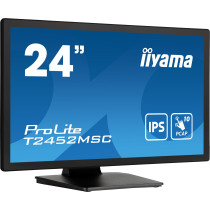 iiyama ProLite T2452MSC-B1 23.8" FHD IPS 10pt Touch USB-C/HDMI/DP 2x1W Black (Boxed) — Buy in Cyprus with Fast Delivery