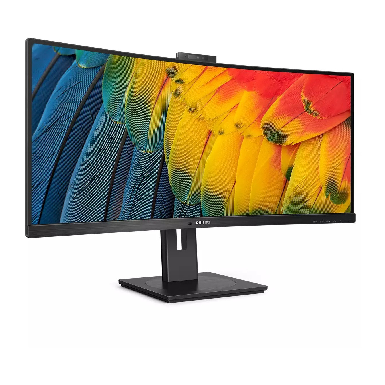 Philips 34B1U5600CH - 34-inch UWQHD Curved VA Monitor 3440x1440, 100Hz, 4ms, USB-C PD 100W, HDMI/DP, Black