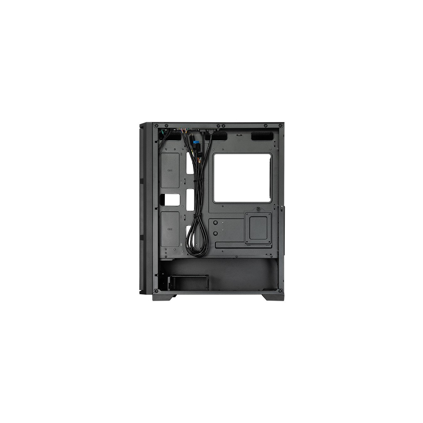 Chieftec Pro - AS-02B-TG-OP - Mid Tower PC Case, Tempered Glass, Black, ATX/mATX/Mini-ITX — Buy in Cyprus with Fast Delivery